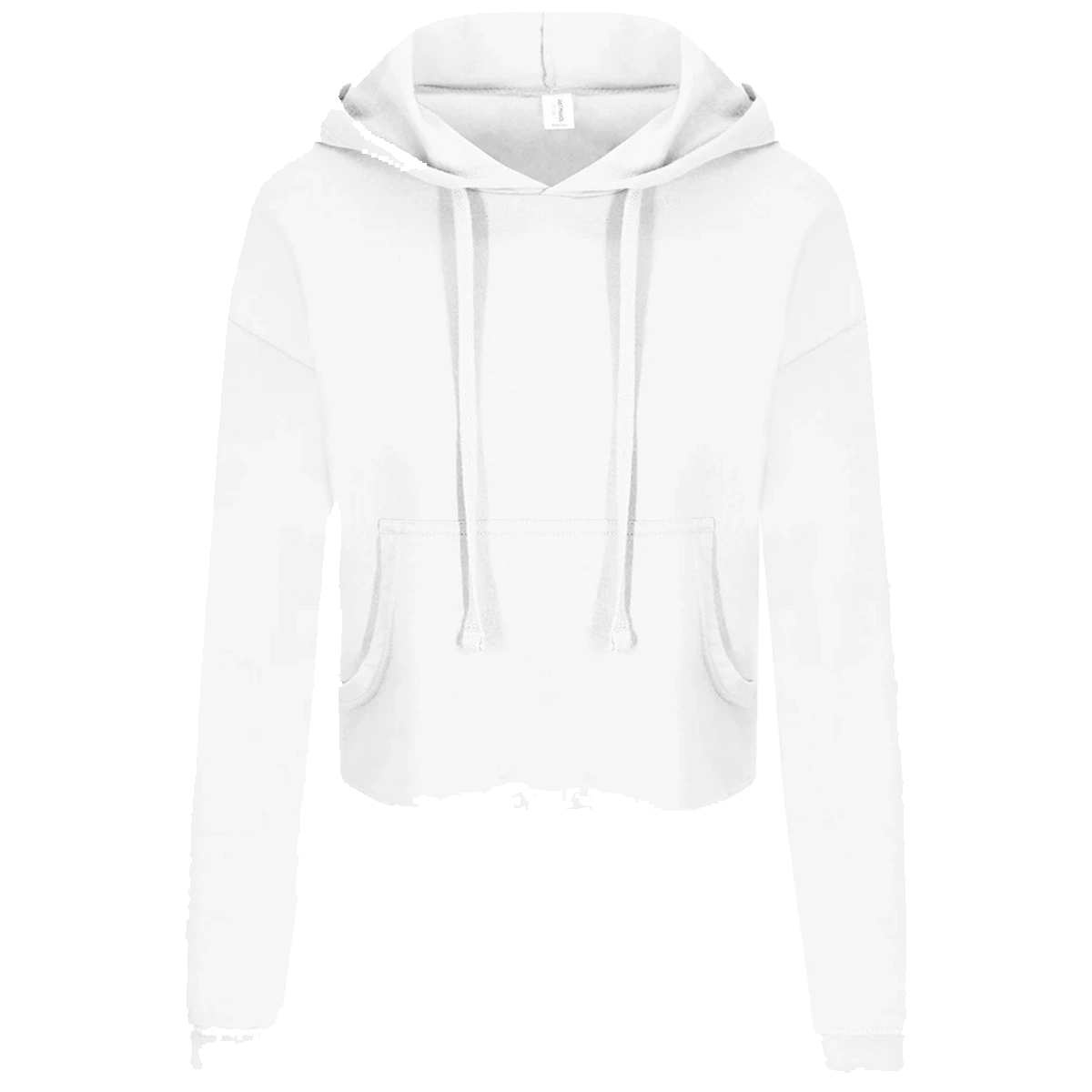 AWDis Ladies Cropped Hoodie — front