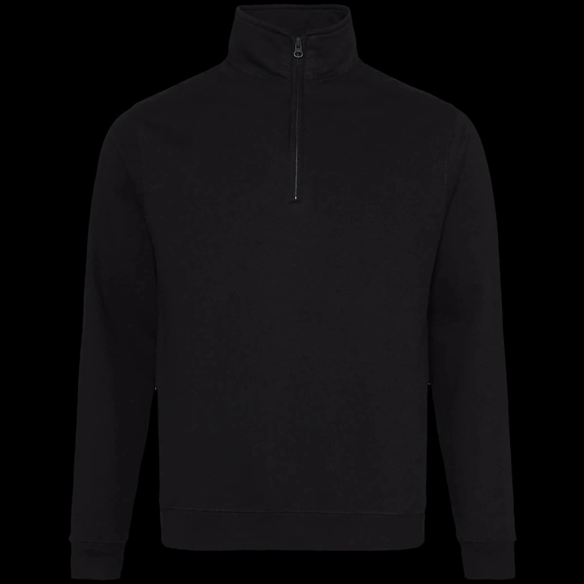 AWDis Sophomore Zip Neck Sweatshirt — front