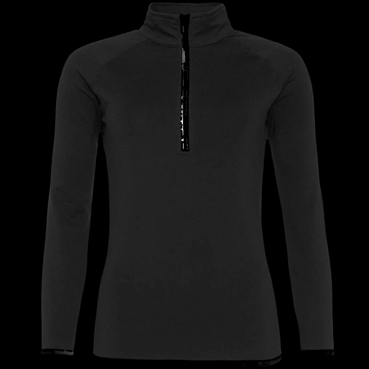 AWDis Ladies Cool Half Zip Sweat Top — front