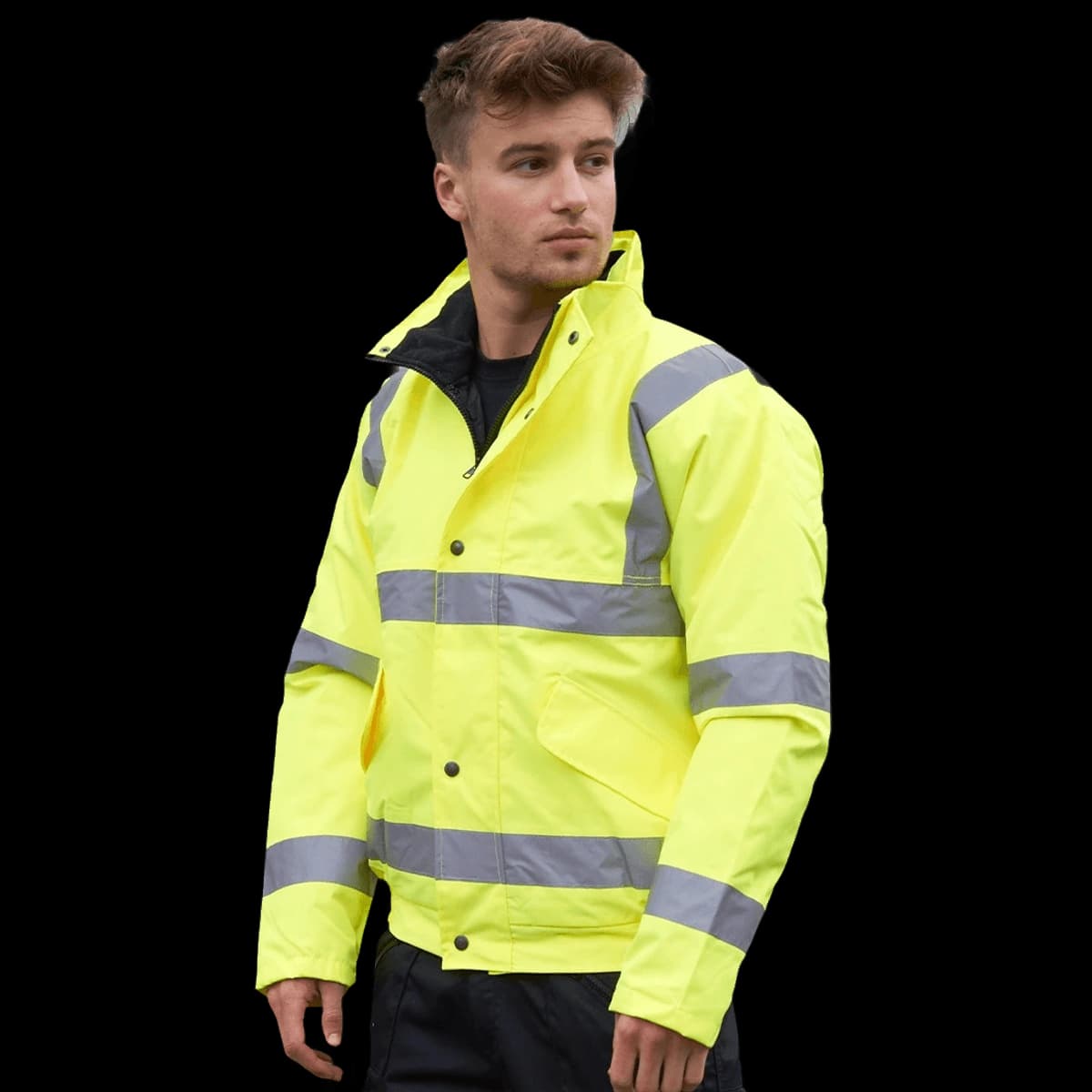 Portwest Hi-Vis Bomber Jacket — model