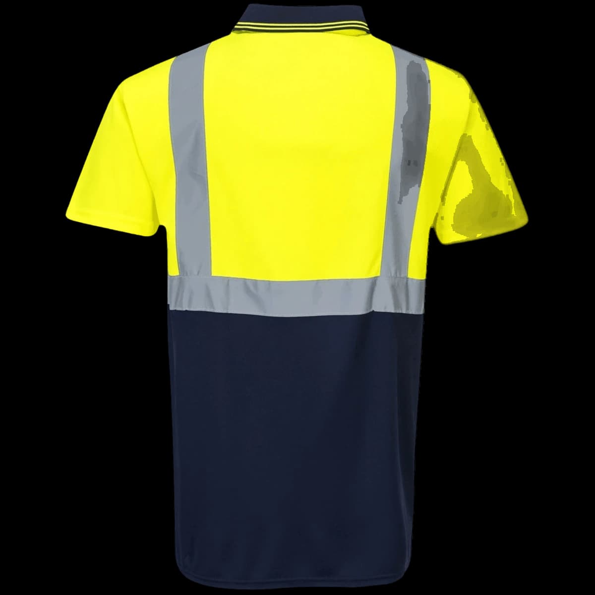 Portwest Hi-Vis Two Tone Polo Shirt — back