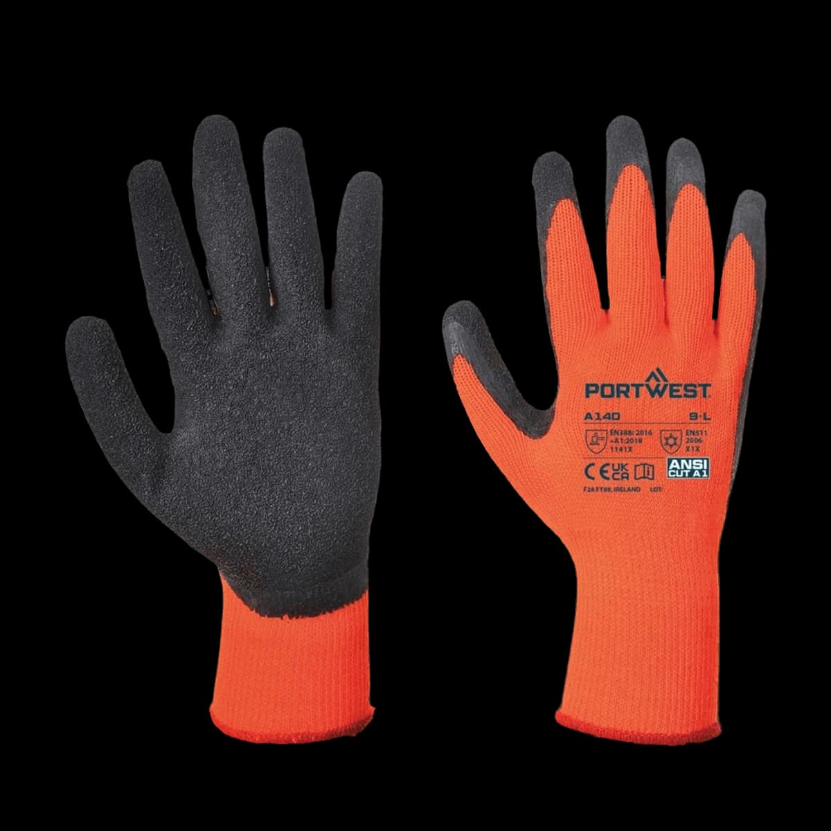 Portwest Thermal Grip Gloves — front