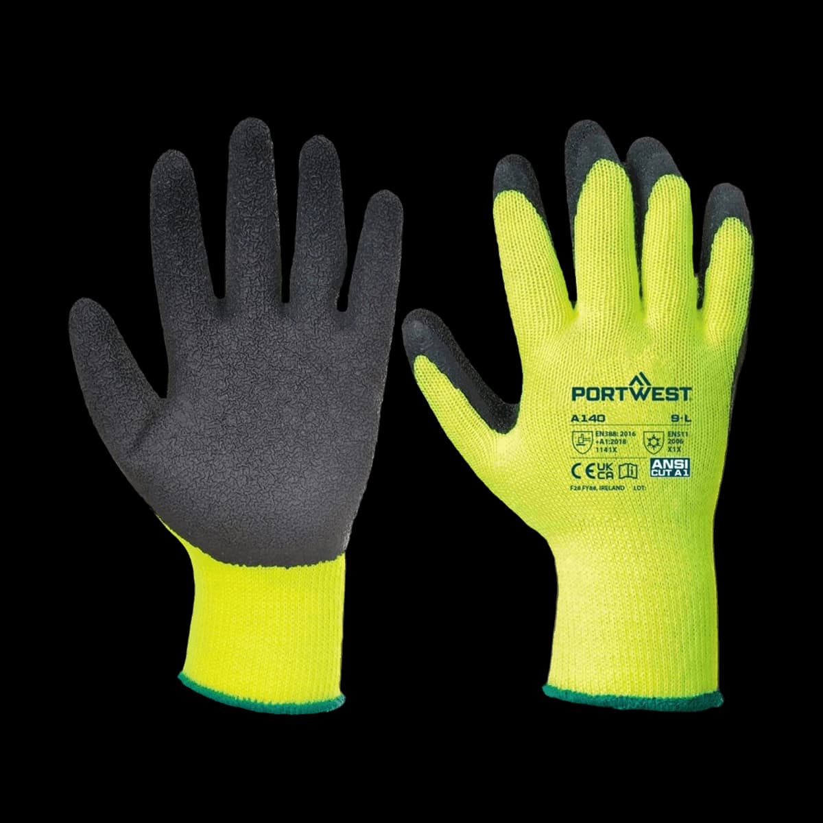 Portwest Thermal Grip Gloves — front