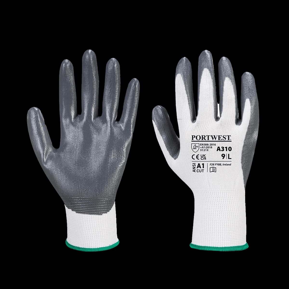 Portwest Flexo Grip Nitrile Gloves — model
