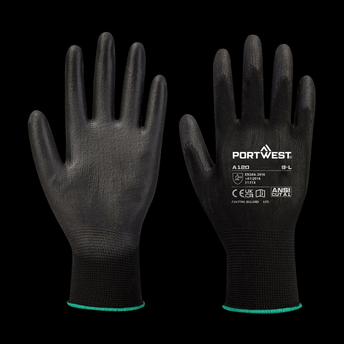 Portwest PU Palm Gloves — front