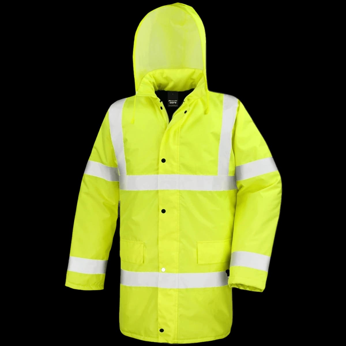 Result Core Hi-Vis Motorway Coat — front