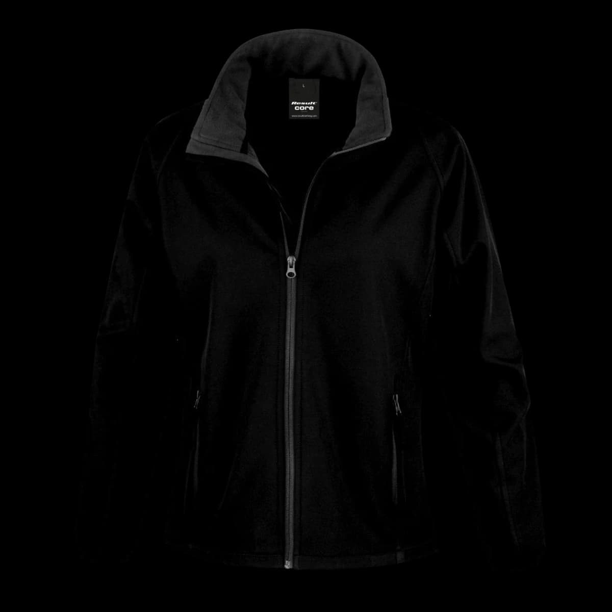 Result Core Ladies Printable Soft Shell Jacket — front