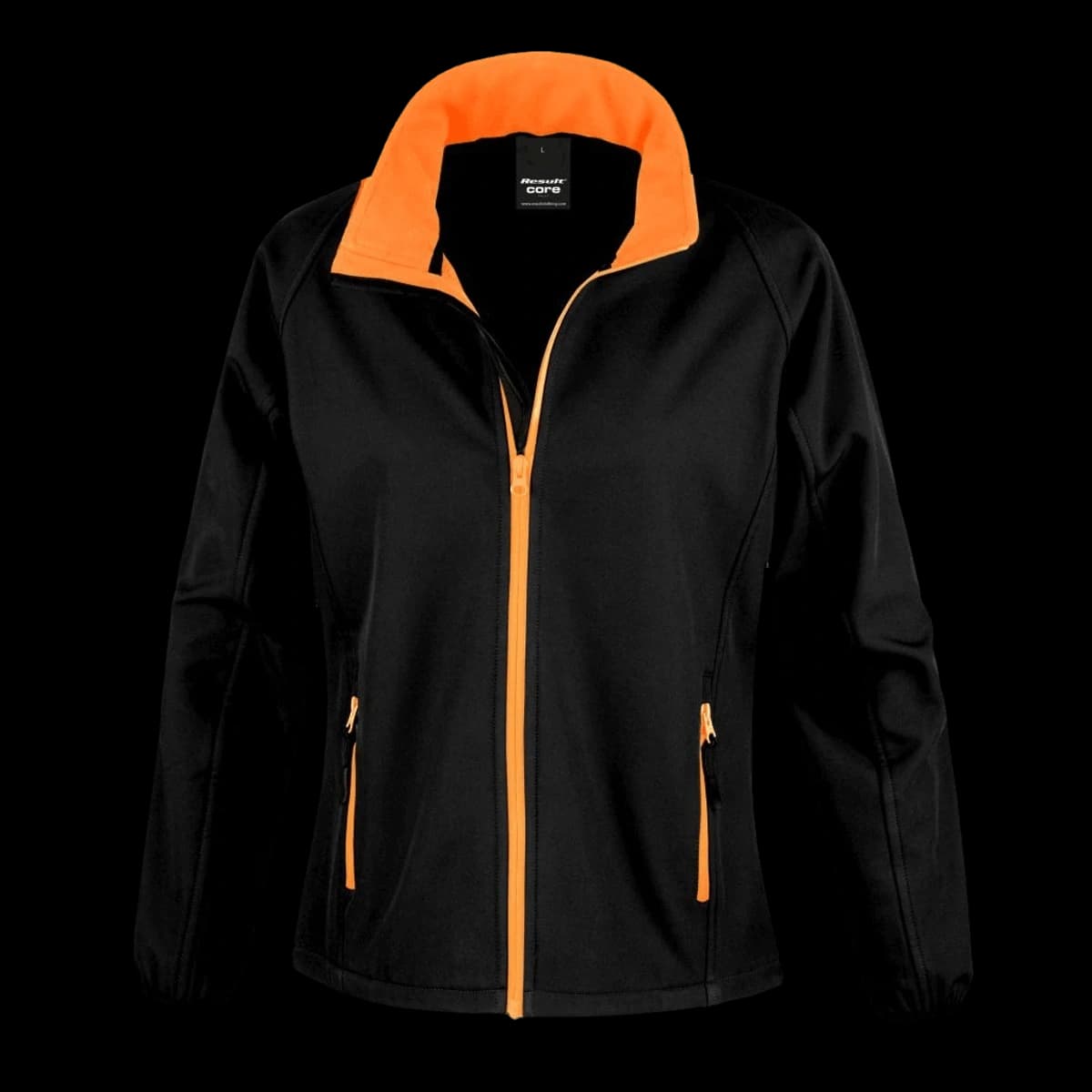 Result Core Ladies Printable Soft Shell Jacket — front