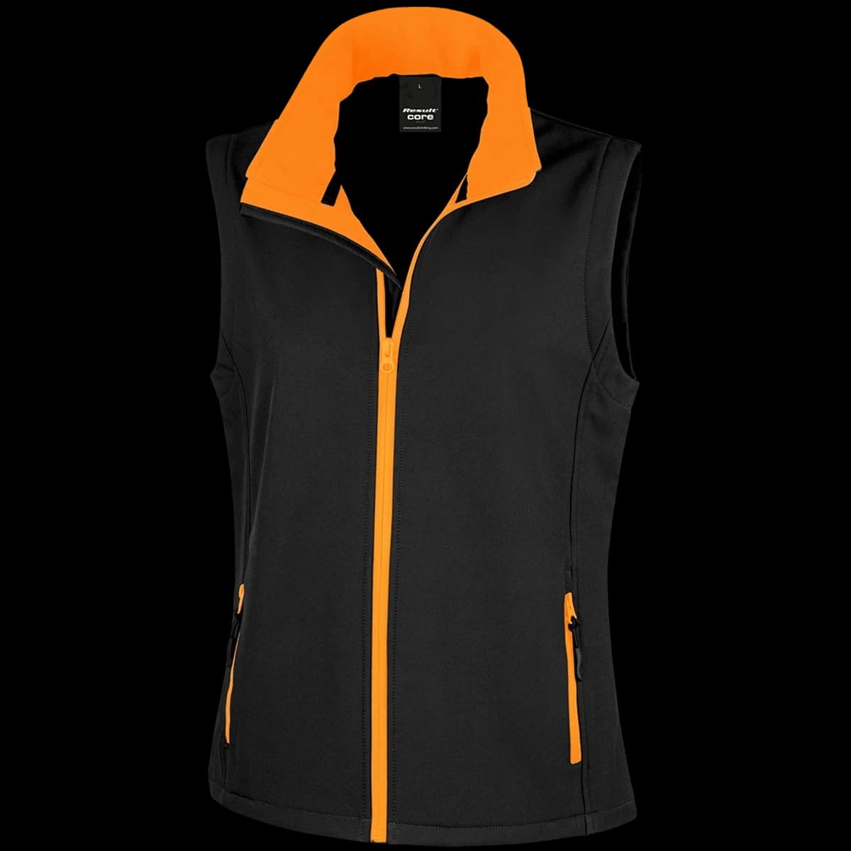 Result Core Ladies Printable Soft Shell Bodywarmer — front