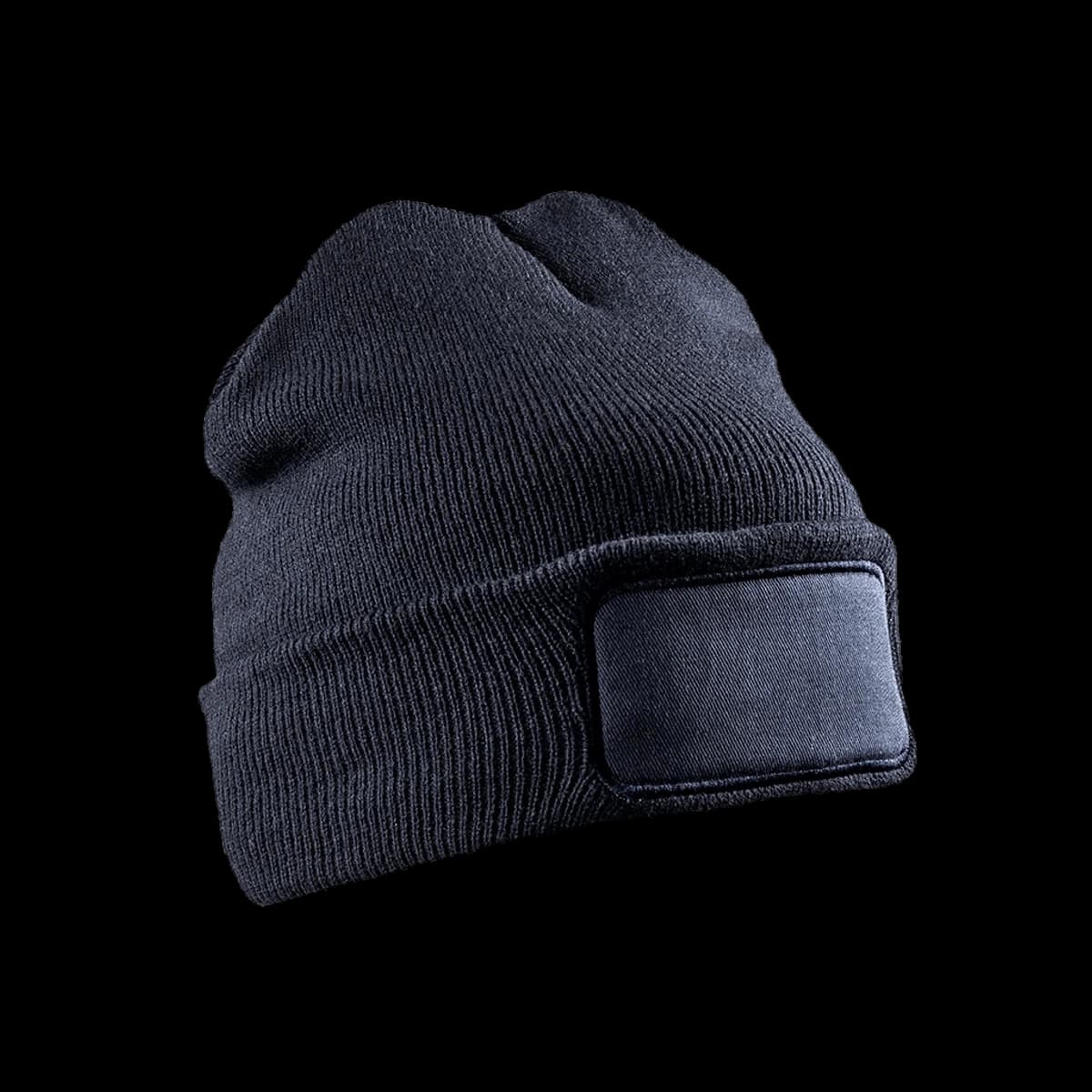 Result Core Double Knit Printers Beanie — front