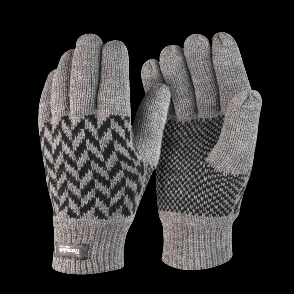 Result Pattern Thinsulate™ Gloves — front