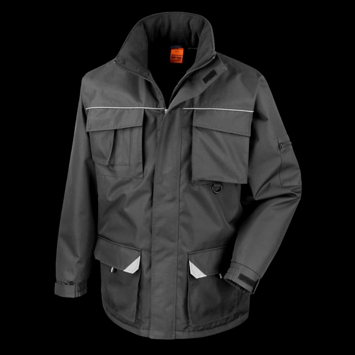 Result Work-Guard Sabre Long Coat — front