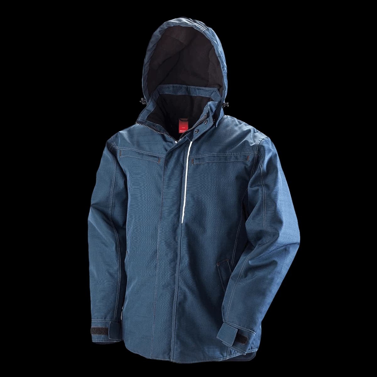 Result Work-Guard Denim Texture Rugged Jacket — front