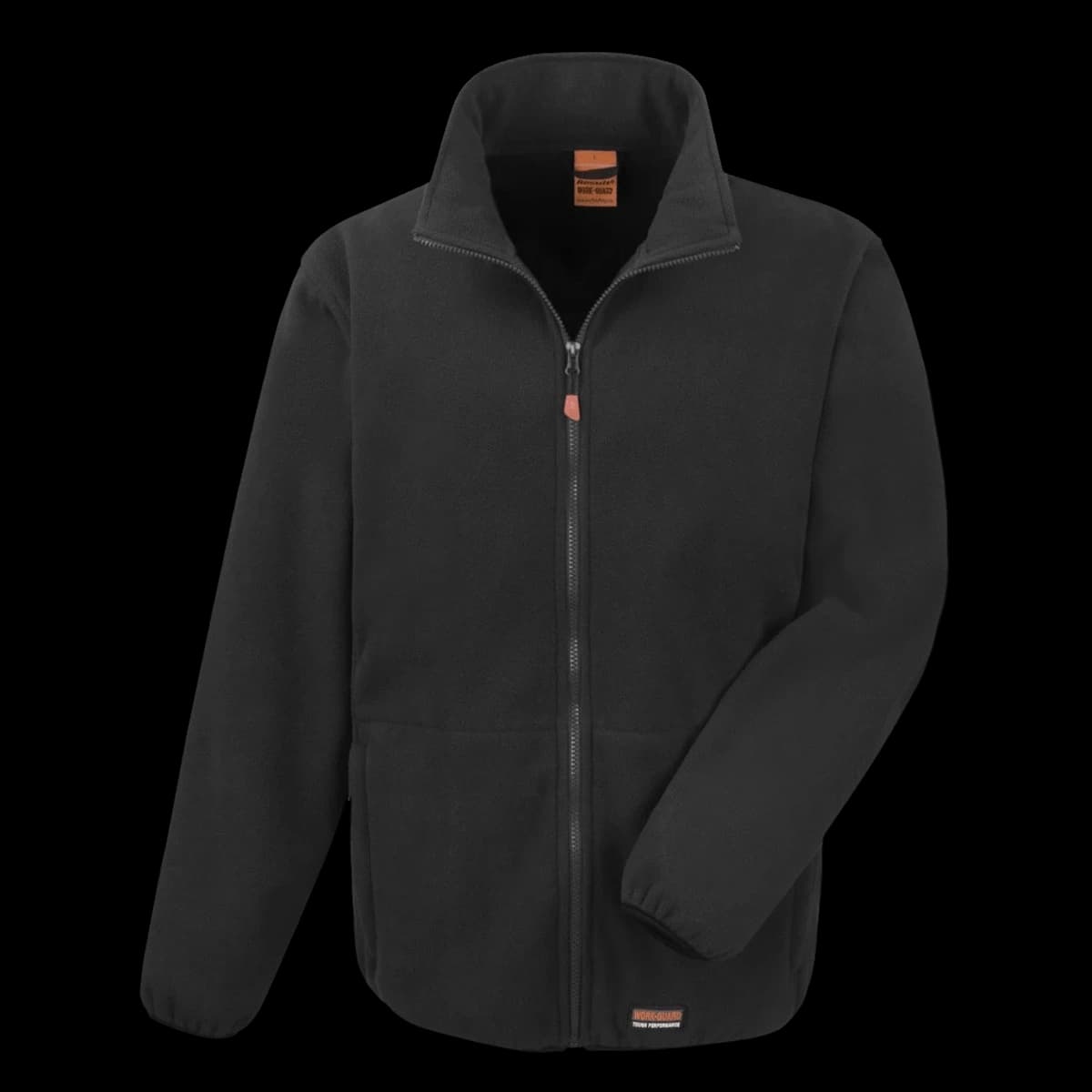 Result Work-Guard Heavy Duty Micro Fleece Jacket — front