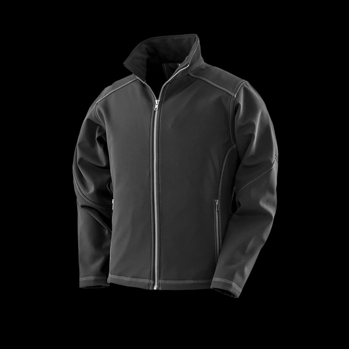 Result Work-Guard Ladies Treble Stitch Soft Shell Jacket — front