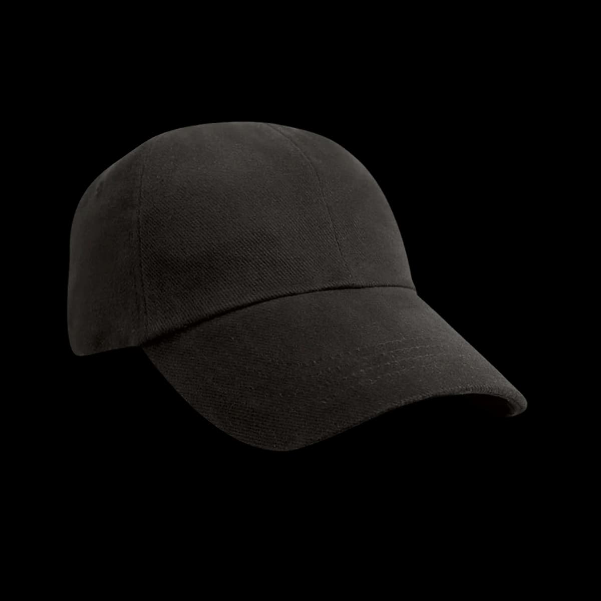 Result Kids Low Profile Heavy Brushed Cotton Cap — front