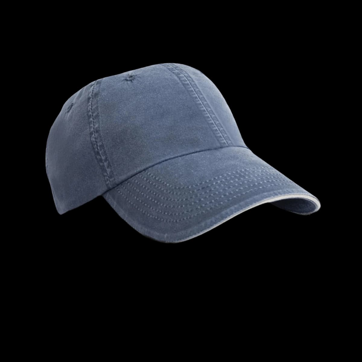 Result Washed Fine Line Cotton Cap — front