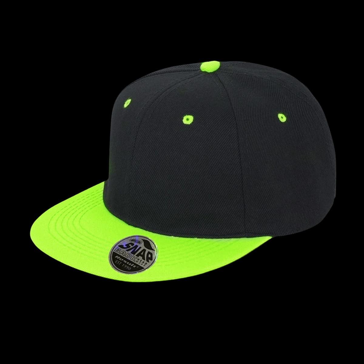 Result Contrast Bronx Snapback Cap — front