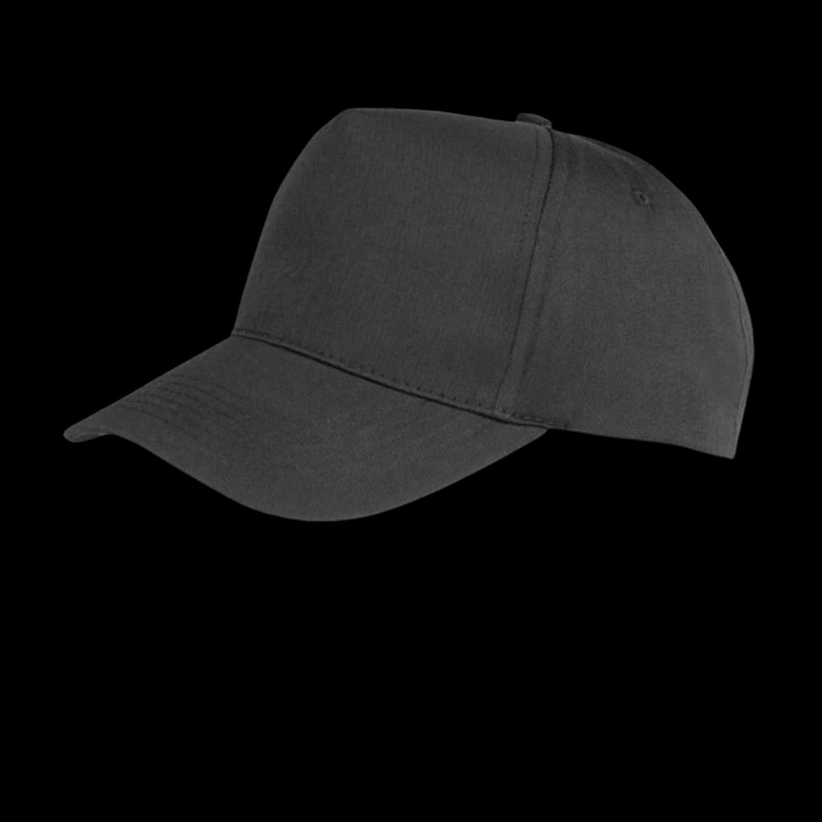 Result Kids Boston 5 Panel Printers Cap — front