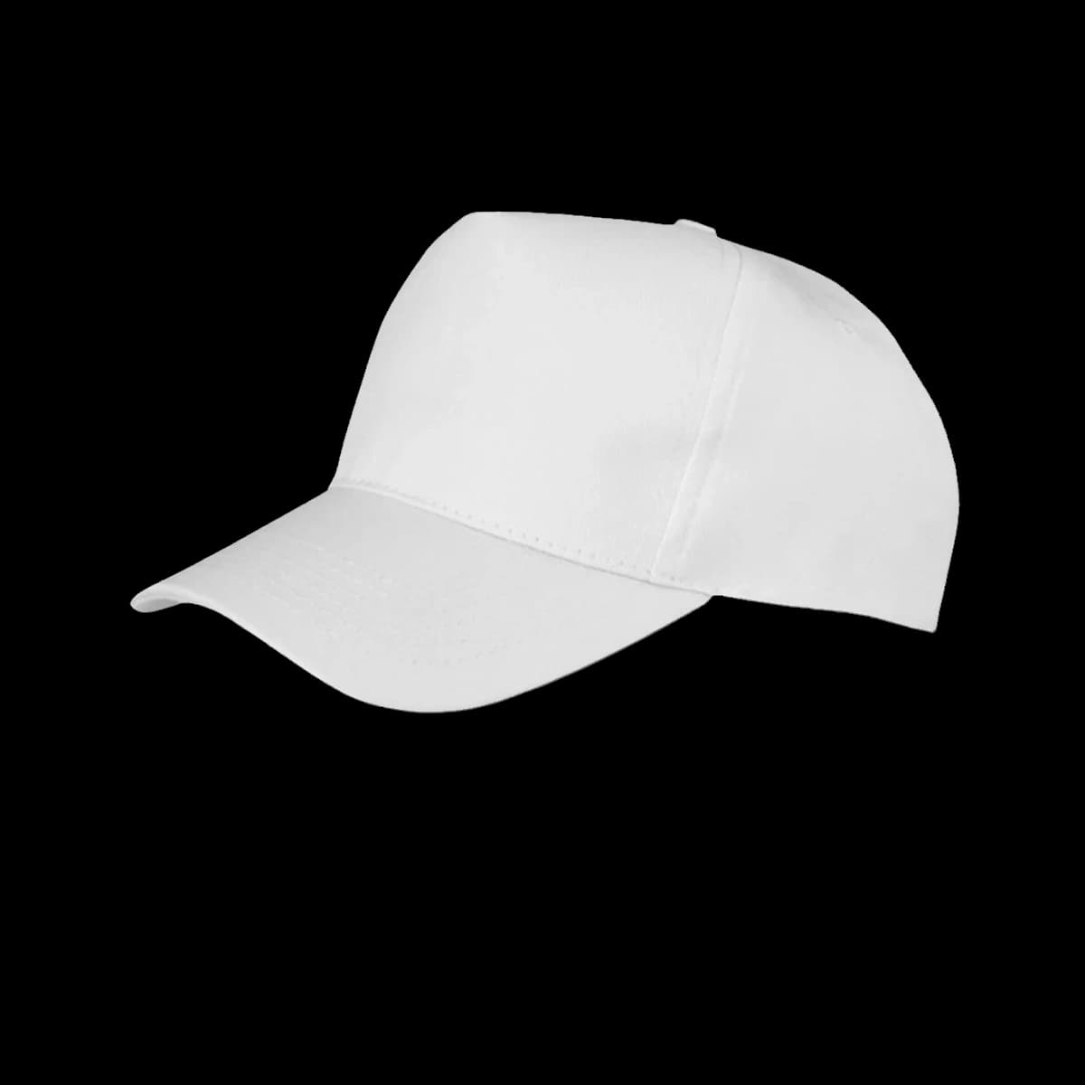 Result Kids Boston 5 Panel Printers Cap — front