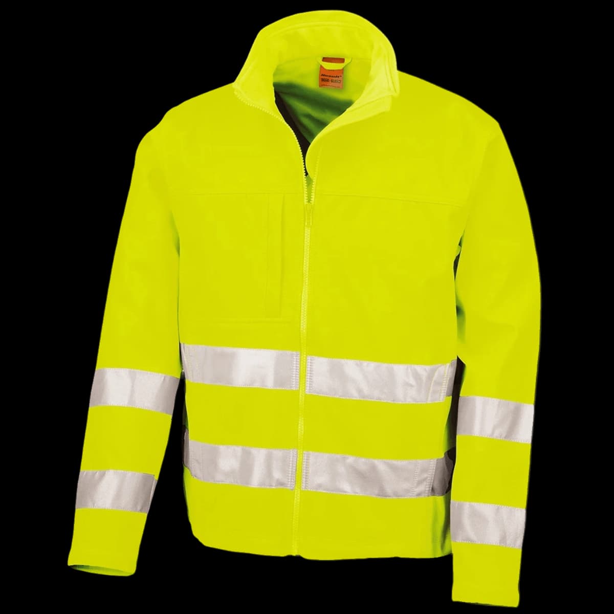 Result Safe-Guard Hi-Vis Soft Shell Jacket — front