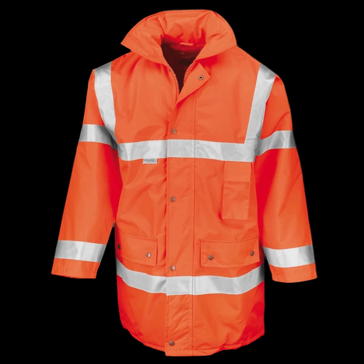 Result Safe-Guard Hi-Vis Safety Jacket — front