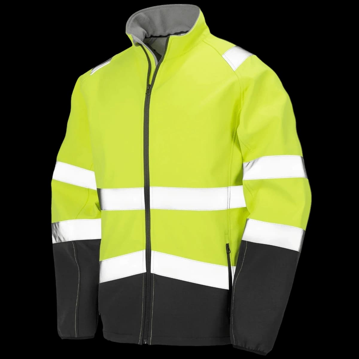 Result Safe-Guard Printable Safety Soft Shell Jacket — front