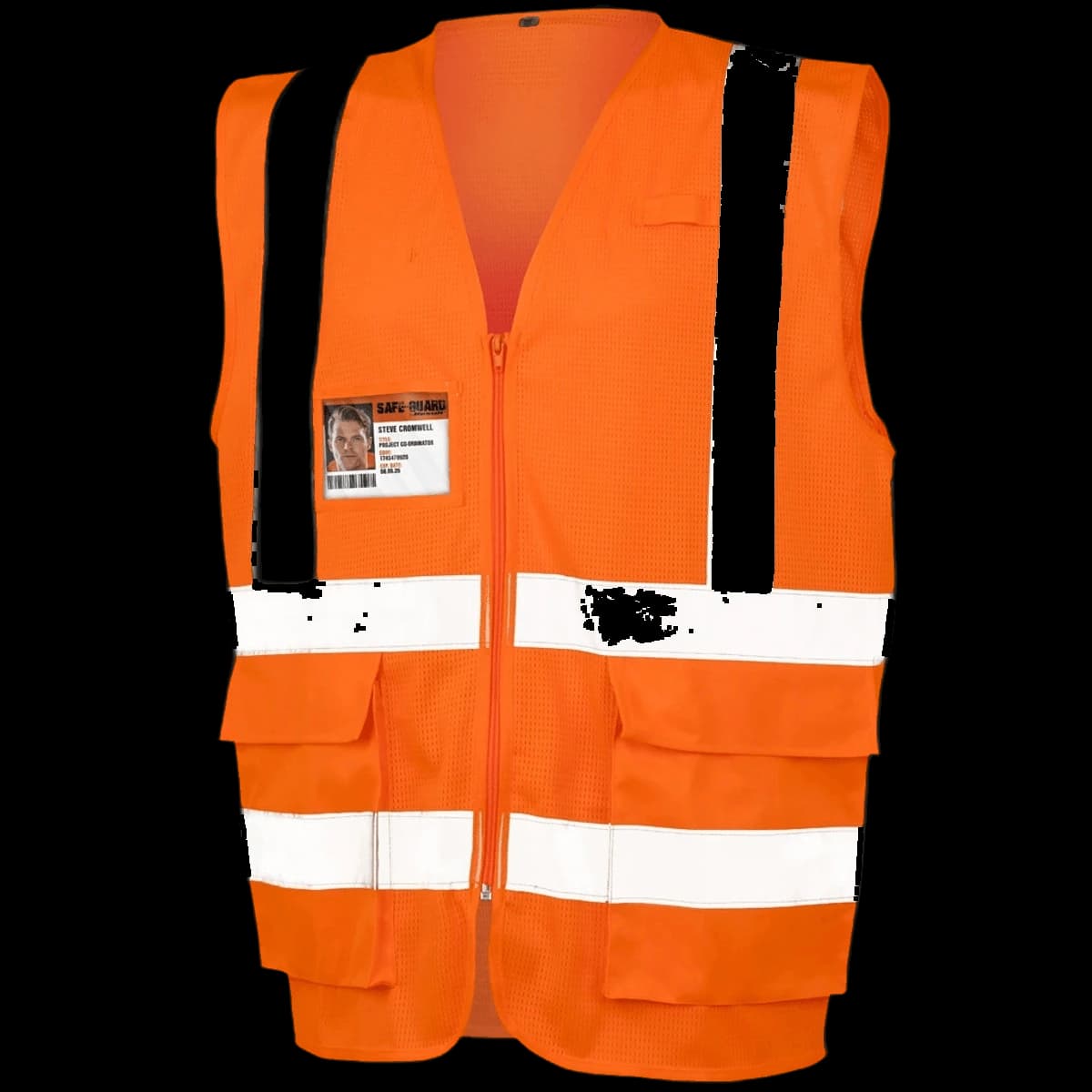 Result Safe-Guard Executive Cool Mesh Safety Vest — front