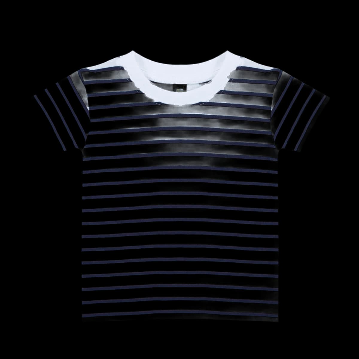 Larkwood Baby/Toddler Striped Crew Neck T-Shirt — front