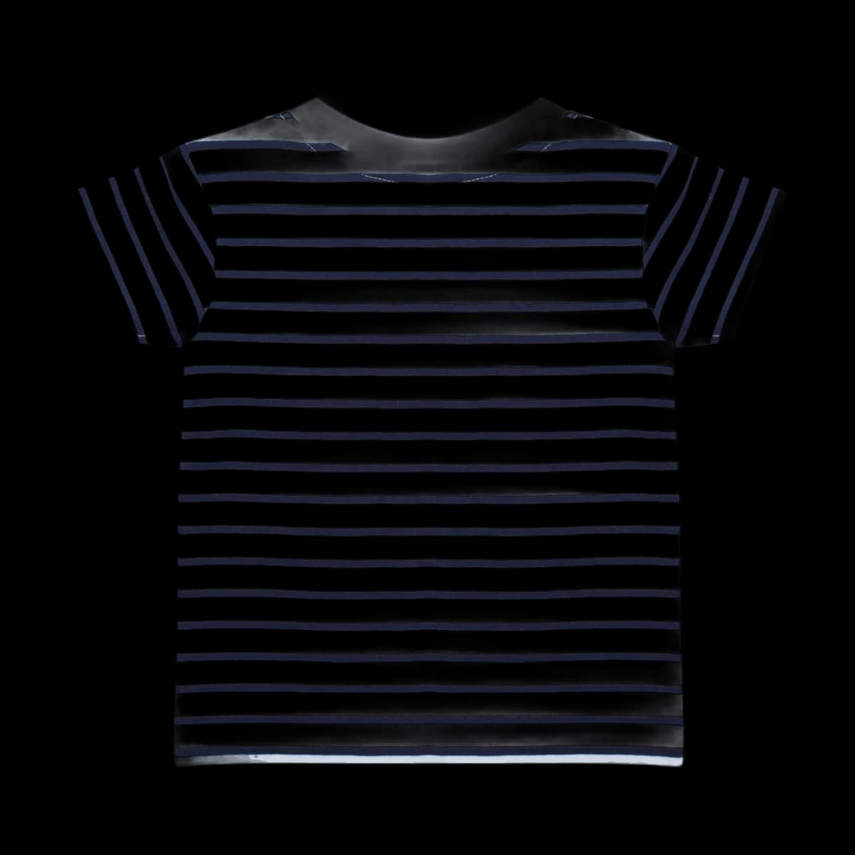 Larkwood Baby/Toddler Striped Crew Neck T-Shirt — back