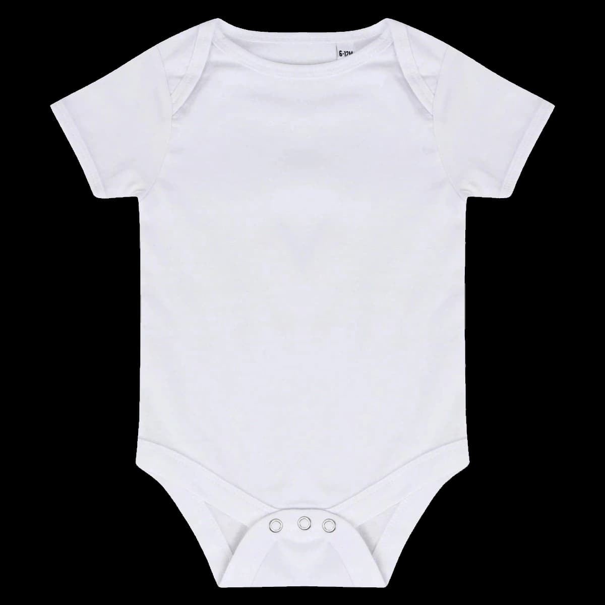 Larkwood Essential Short Sleeve Baby Bodysuit — front