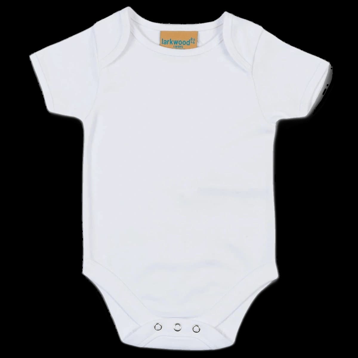 Larkwood Short Sleeve Baby Bodysuit — front