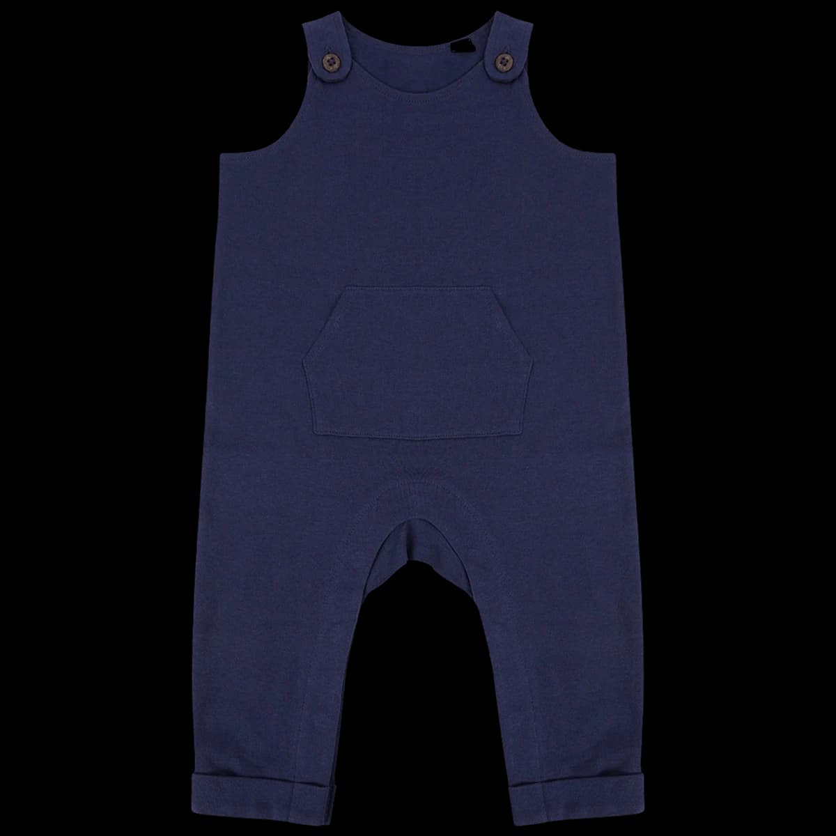 Larkwood Baby/Toddler Organic Cotton Dungarees — front