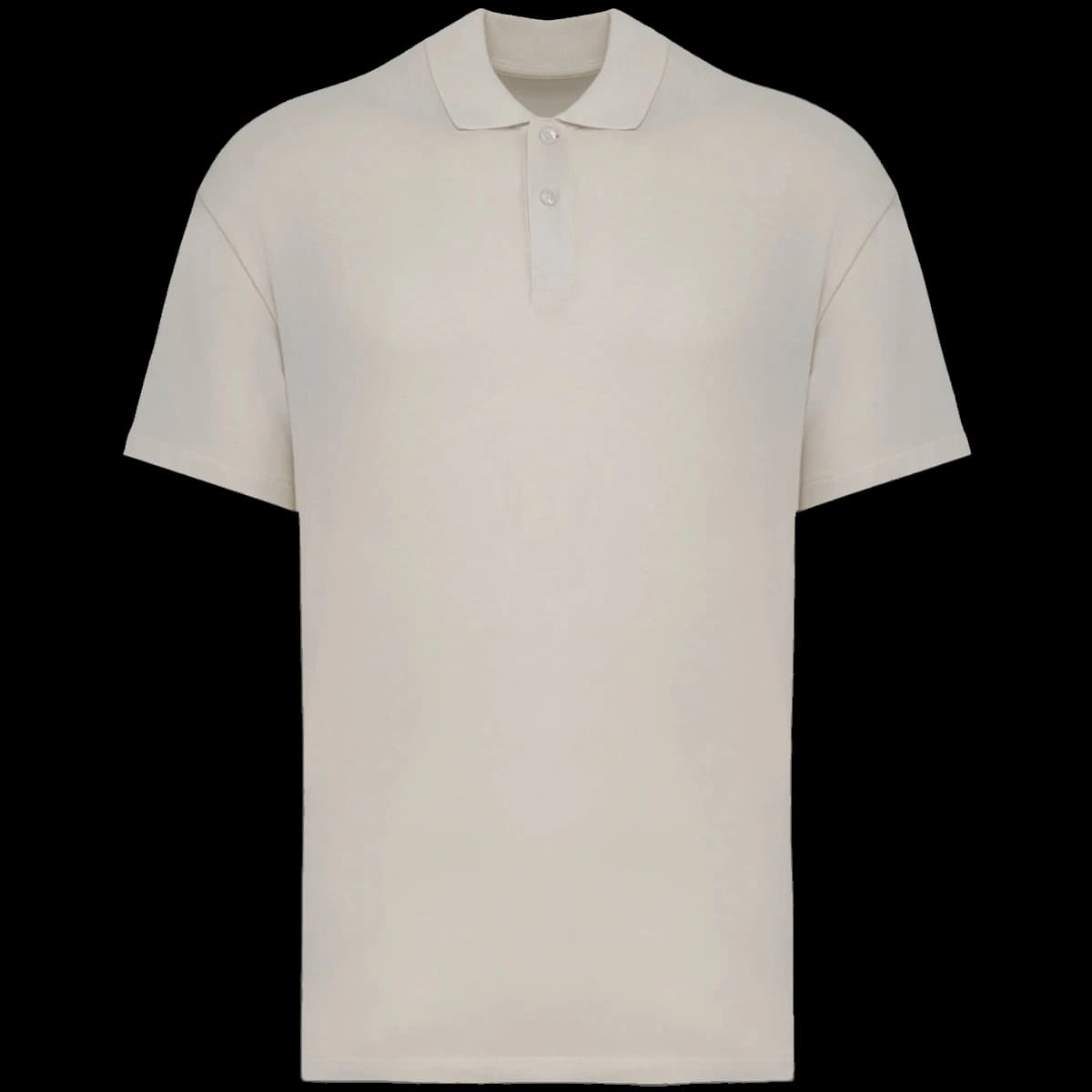 Native Spirit Drop Shoulder Piqué Polo Shirt — front