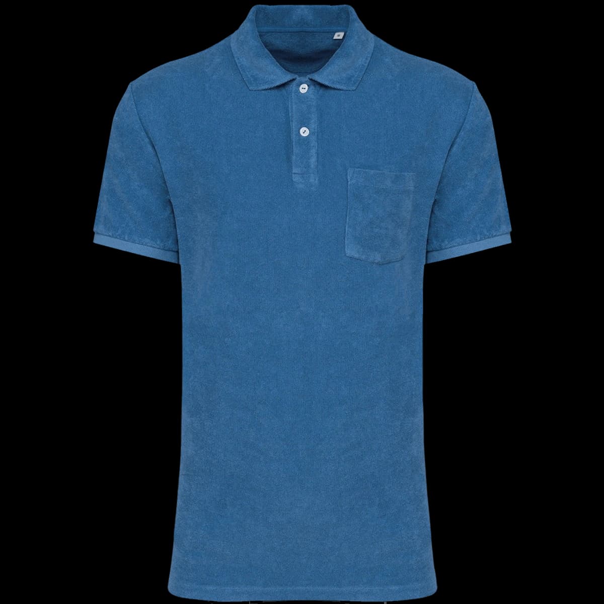 Native Spirit Terry Towel Polo Shirt — front