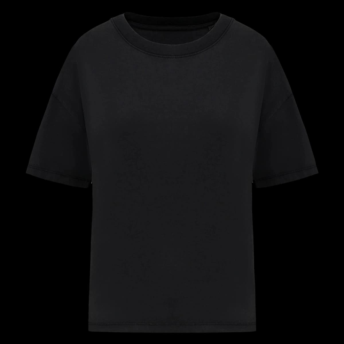 Native Spirit Ladies Oversize Washed Effect T-Shirt — front