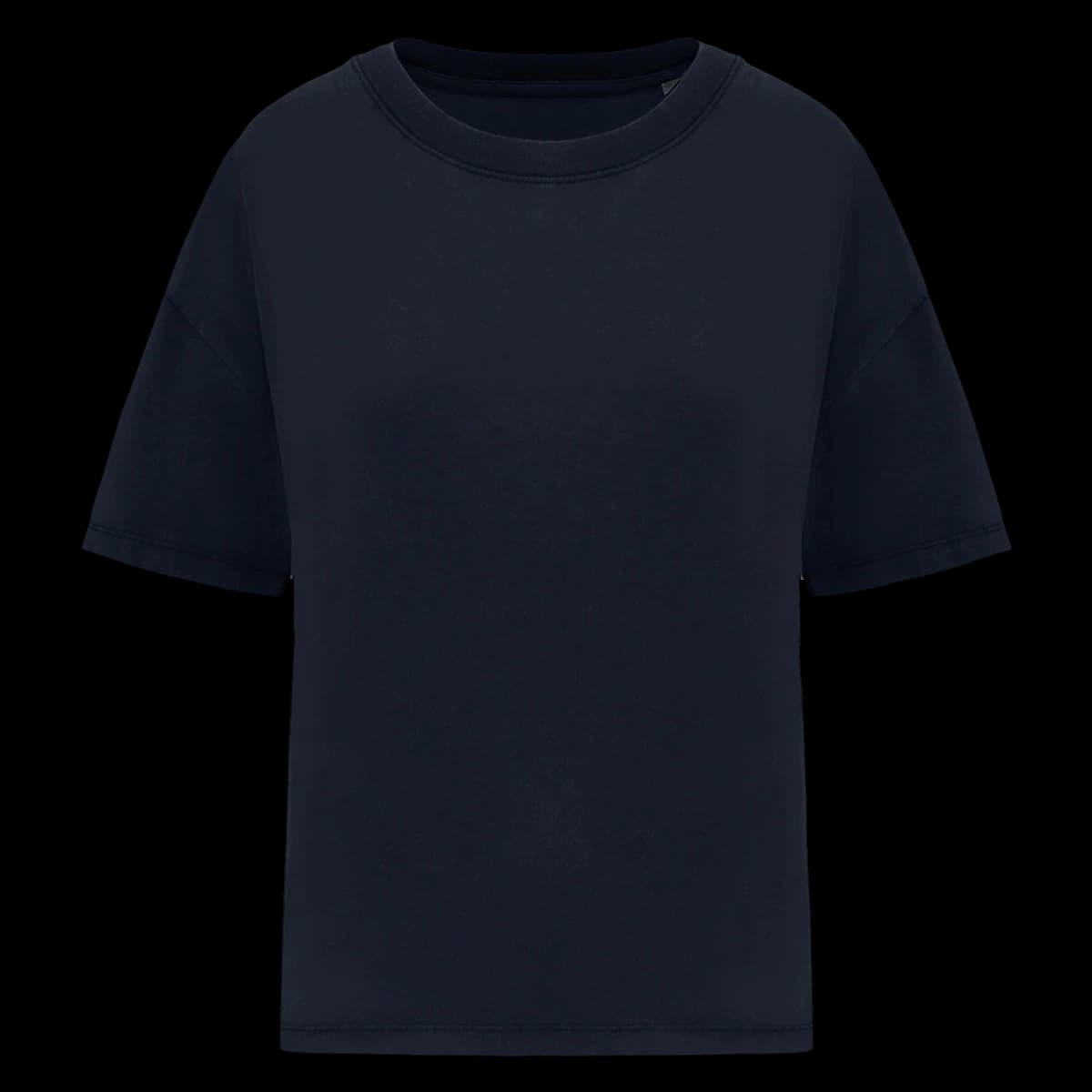 Native Spirit Ladies Oversize Washed Effect T-Shirt — front