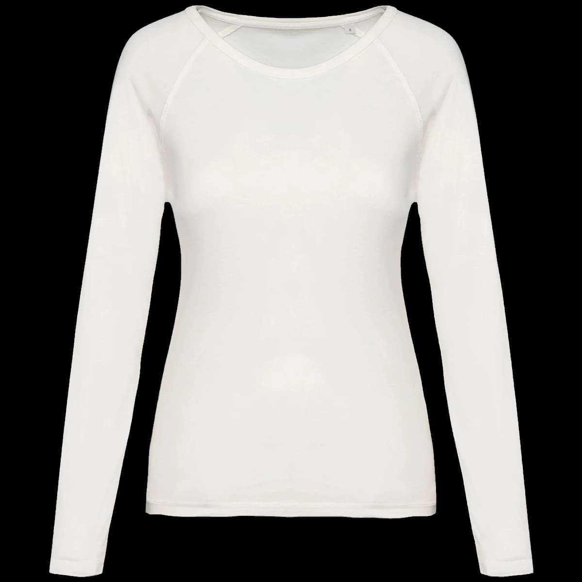 Native Spirit Ladies Raglan Long Sleeve Washed T-Shirt — front