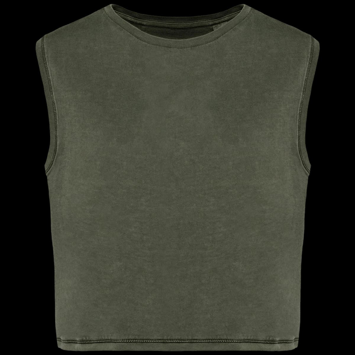 Native Spirit Ladies Cropped Tank Top — front