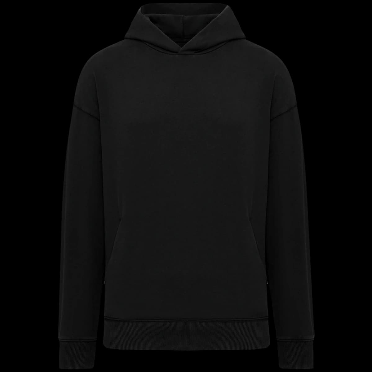 Native Spirit Unisex Washed Effect Oversized Hooded Sweatshirt — front