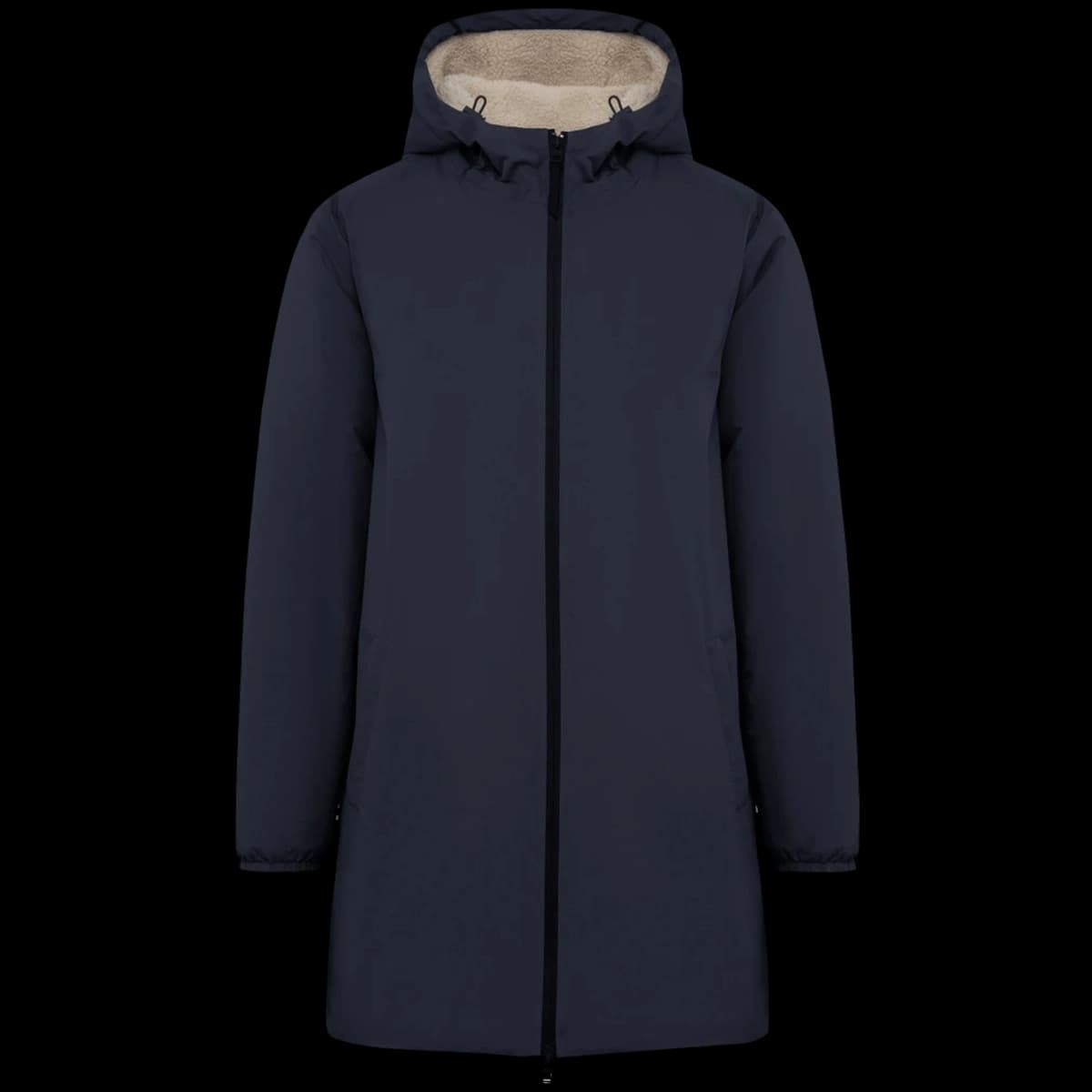 Native Spirit Unisex Sherpa Lined Waterproof Jacket — front