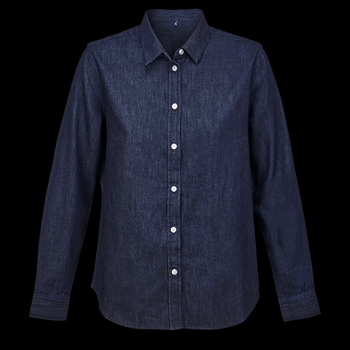 NEOBLU Ladies Bennett Denim Shirt — front