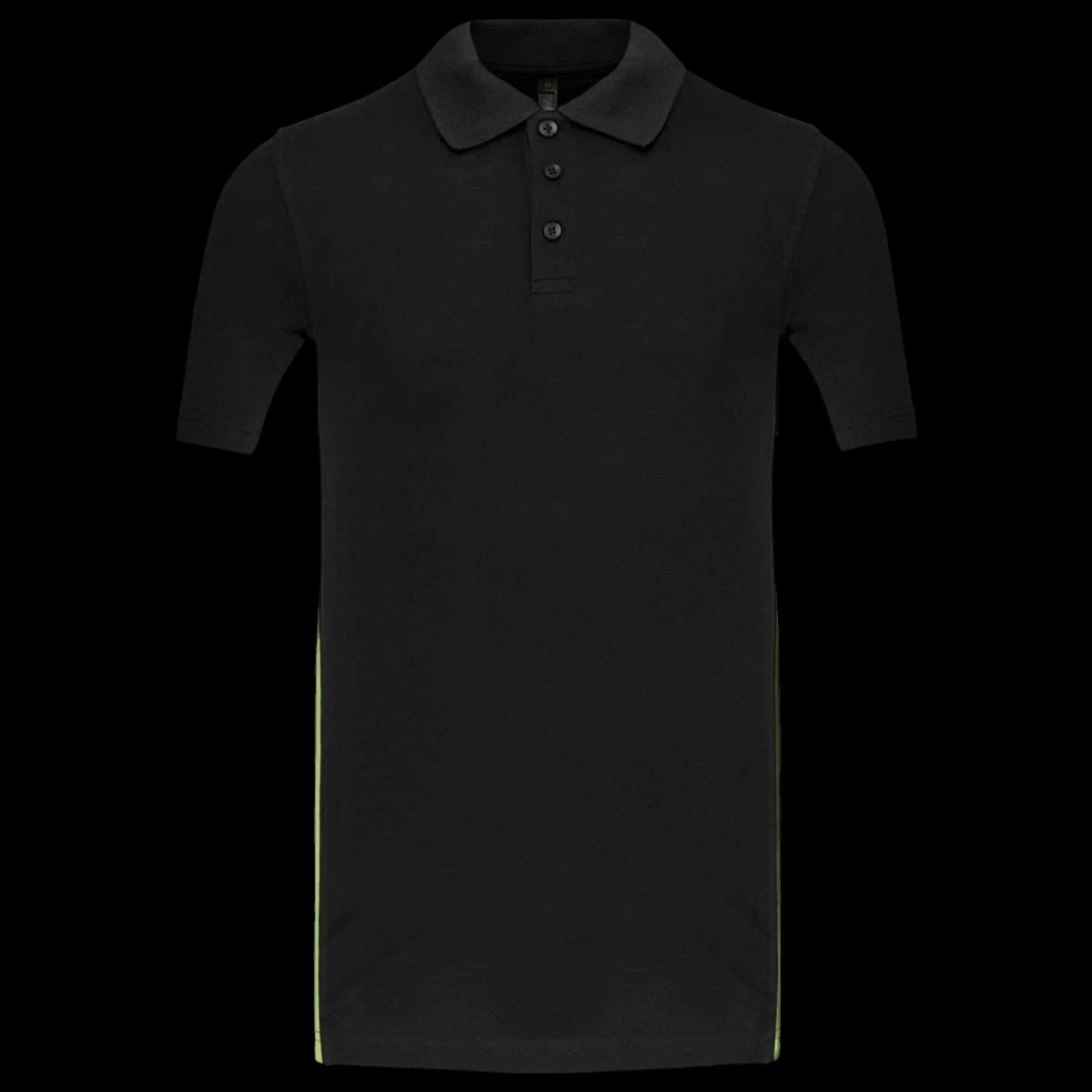 Kariban Flag Poly/Cotton Piqué Polo Shirt — front