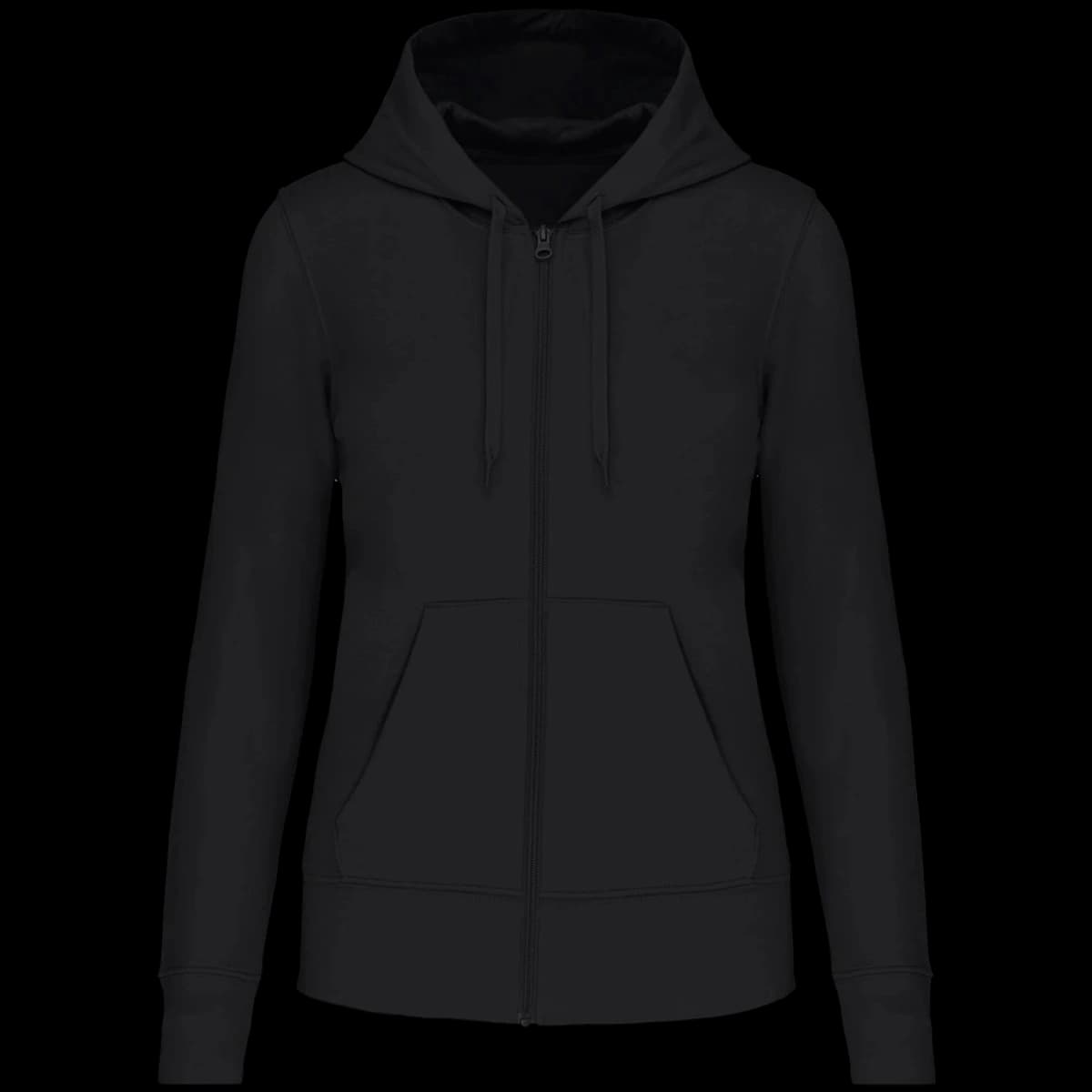 Kariban Ladies Full Zip Hoodie — front
