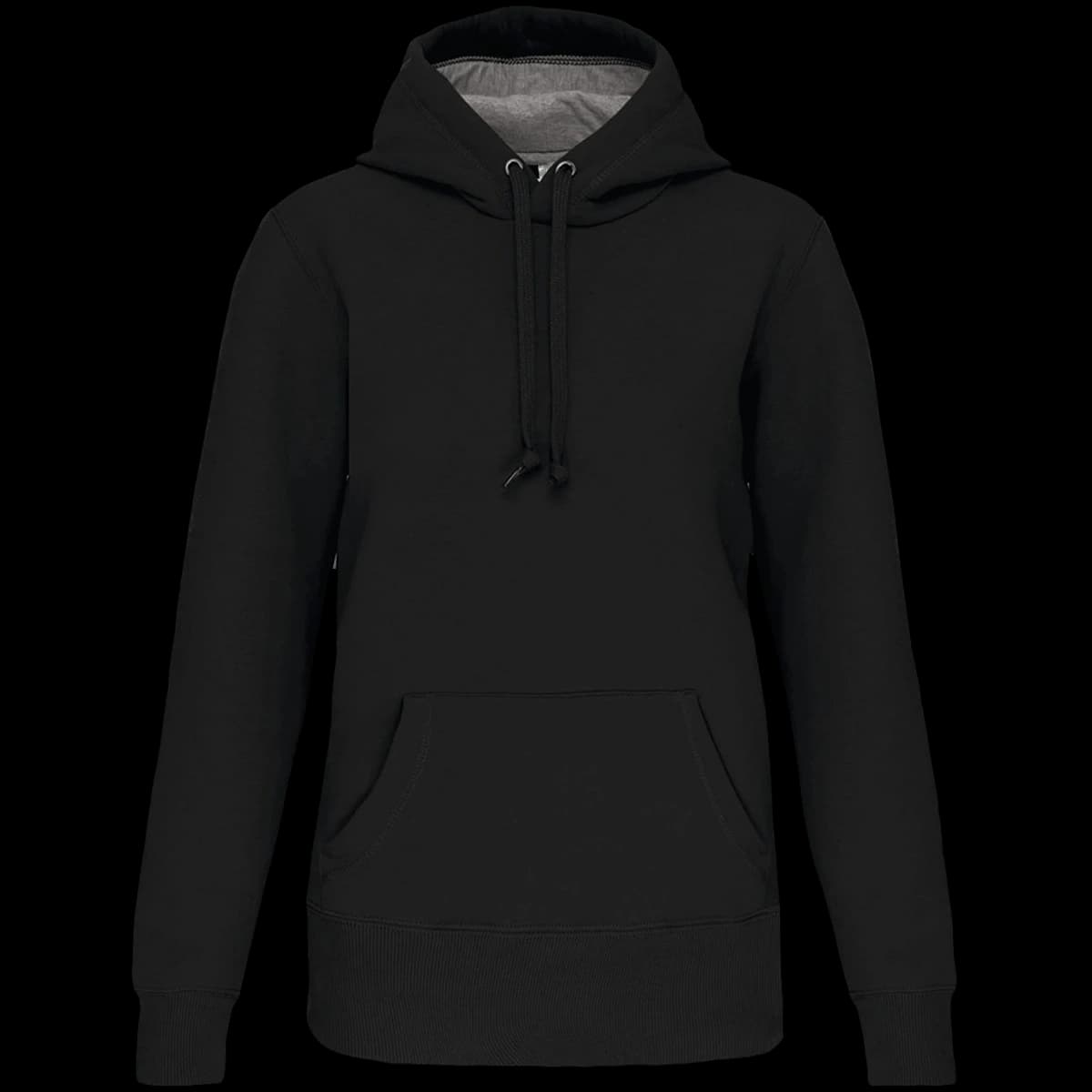 Kariban Heavy Contrast Hoodie — front