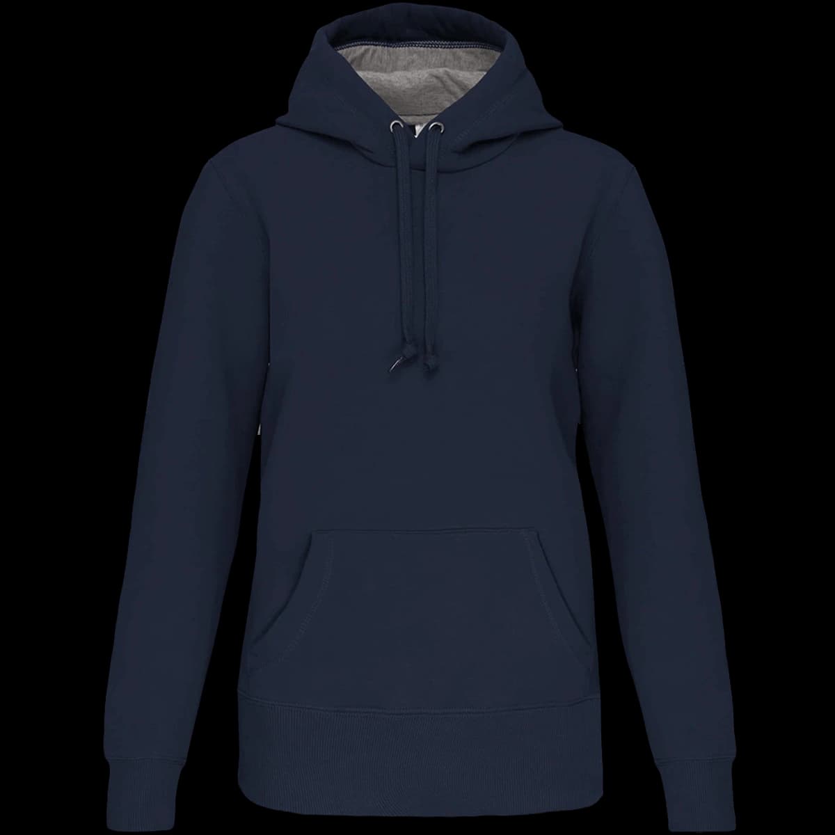 Kariban Heavy Contrast Hoodie — front