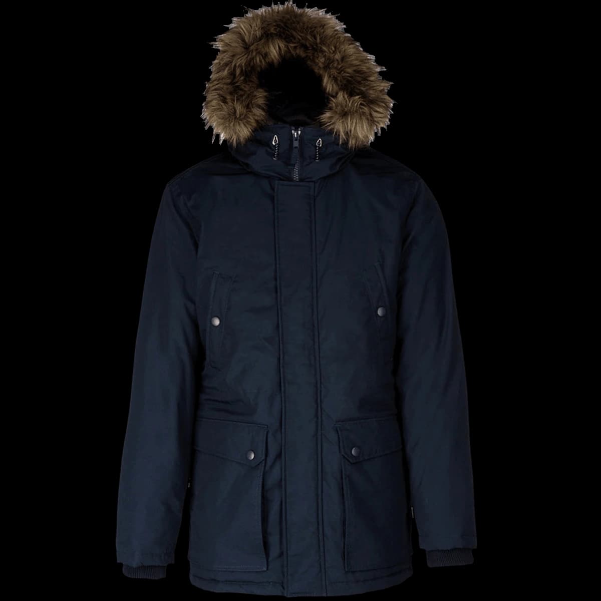 Kariban Winter Parka Jacket — front