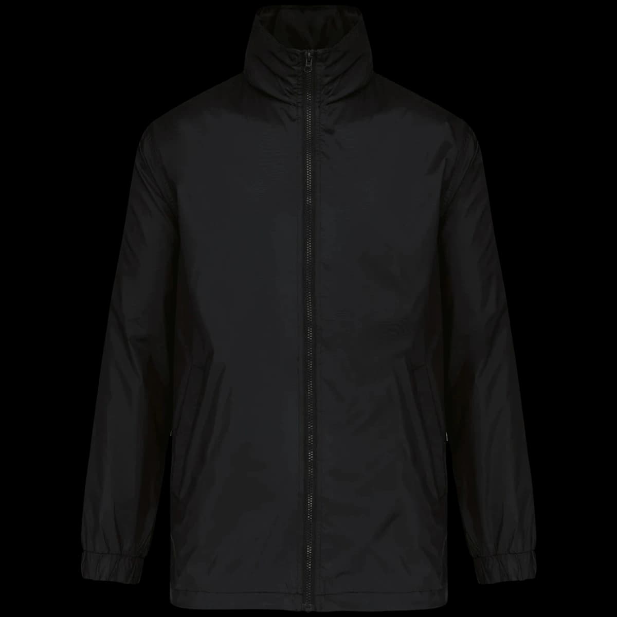Kariban Lined Windbreaker Jacket — front