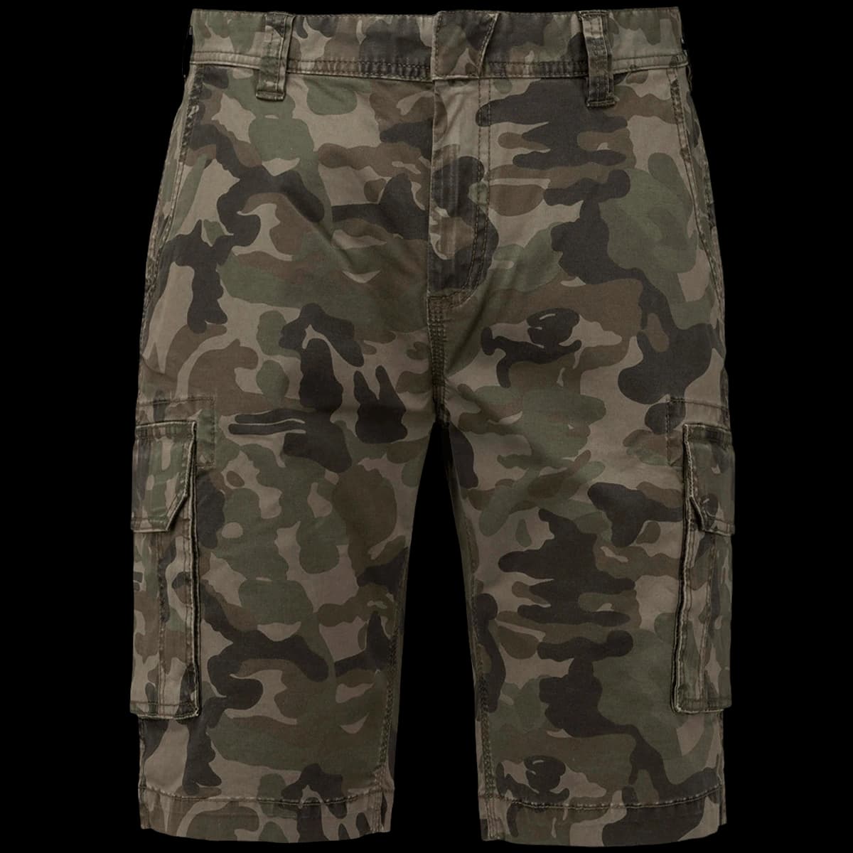 Kariban Multi-Pocket Shorts — front