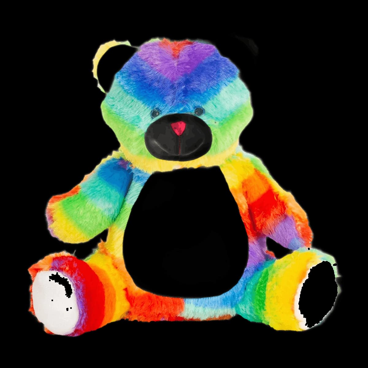 Mumbles Zippie Rainbow Bear — front